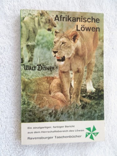 TB Ravensburger - Disney Das Buch zum Film 1958 Afrikanische Löwen