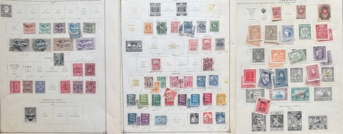 Lot of Worldwide Old Postage Collectible Stamps Used/MH23