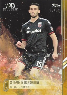 2015 Topps Major League Soccer Apex Base Gold Parallel /50 (51 - 60) - MLS