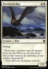Magic the Gathering MTG Territorial Roc (43) Dragons of Tarkir   LP