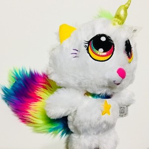 cat unicorn plush
