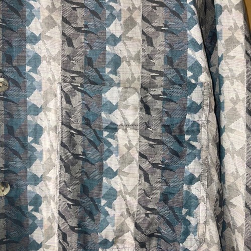 Jhane Barnes Vintage Mens Shirt Size Medium Multicolor Long Sleeve Pure Cotton - Picture 7 of 9