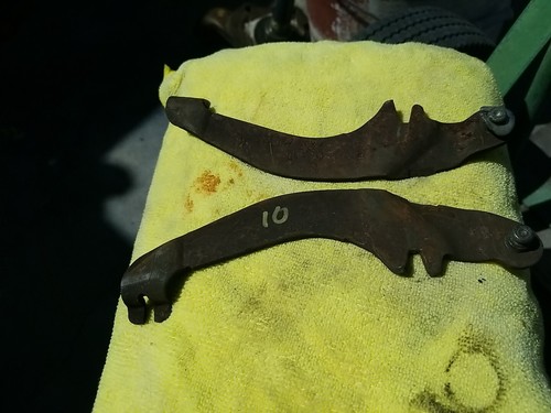 1967 1968 1969 1970 1971 DODGE CHARGER 10 INCH REAR DRUM BRAKE SHOE LEVER MOPAR