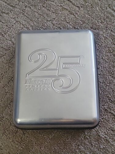 Phase 10 Limited Edition 25th Anniversary In Silver Tin 2005 Fundex Complete Set - Picture 1 of 2