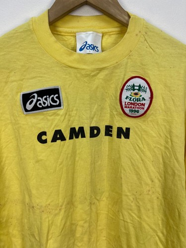 Asics Flora London Mini Marathon 1996 T-Shirt Size M-L - Picture 3 of 9