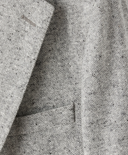 Todd Snyder Italian Donegal Sport Coat in Light Grey 44R Wool Blend $698 New Tag - Picture 3 of 18