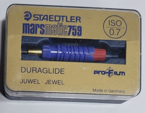 STAEDTLER MARS MATIC759 JUWEL TECHNICAL GOLD NIB Collectable - Picture 6 of 9