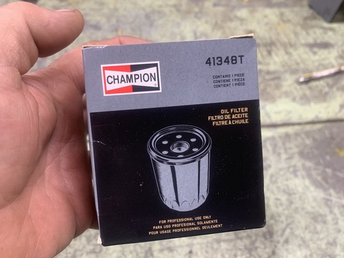 Engine Oil Filter Champion Filter 41348T Set Of 3 - Picture 3 of 3