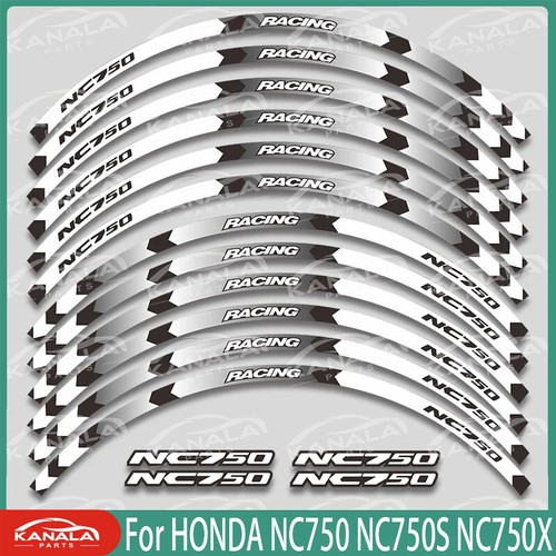 For HONDA NC750 NC750S NC750X Motorcycle Hub Stickers Reflective Rim Decal New - Picture 19 of 24