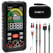 Digital Multimeter 10000 Counts TRMS Auto Ranging, Rechargeable Smart Multimeter