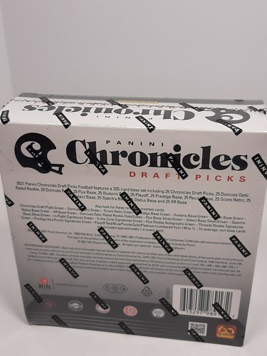 2021 Panini NFL Football Chronicles Draft Picks Trading Card Mega Box Sealed - Picture 10 of 13
