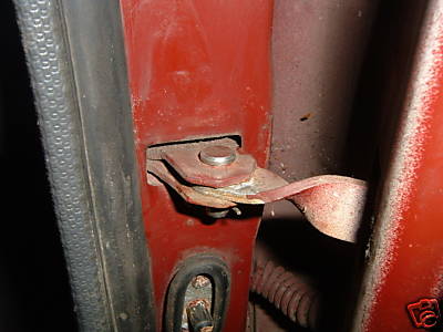 TÜRSICHERGURT PIN EDELSTAHL MK1 MK2 MK3 ESCORT CAPRI 280 BROOKLANDS RS2000 - Bild 2 von 5