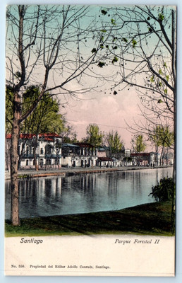 Parque Forestal II - Santiago - CHILE Postcard