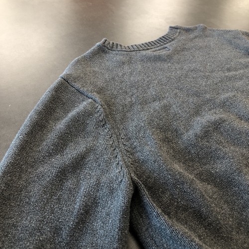 Suéter a Rayas St. John’s Bay Para Hombre Tejido Y2K Patinador Grunge Gris De Colección Patín L - Imagen 11 de 13