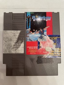 Fist of the North Star Nintendo NES with Box and Cartridge Slip Cover