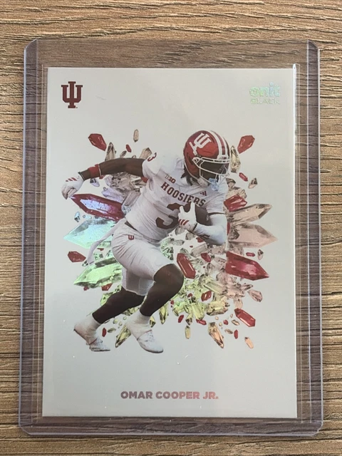 2025 Onit Black Indiana Football Omar Cooper Jr #SP2 Case Hit SSP Polaris