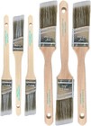 Vermeer Paint Brushes 6-Pack Angle in Assorted 1", 1.5" 6-pk, Tan 