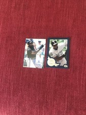 2 Frank Thomas 1996  Fleer E-XL Cards: N Tense- Set Card   White Sox     HOF