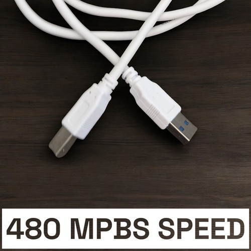 Usb Cable for Canon Pixma Ts3300/3350 1.5m, Quick Printer for Reliable Use - Picture 5 of 8