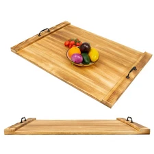 Noodle Board Stove Cover 30 x 22 Inch Wood Stove Top Cover Wooden Stovetop