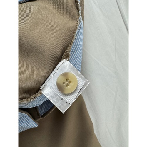 Peter Millar Mens Durham performance Golf Khaki Flat Front  Pants Sz 35x30 - Picture 5 of 15