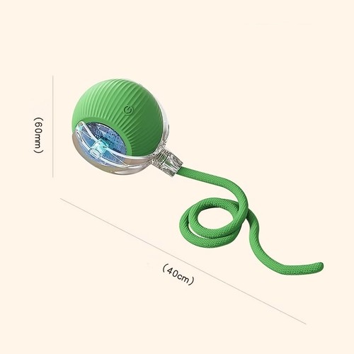 Dog Cat Smart Toy Automatic Rolling Ball Electric Pet Self-Moving Kitten Game - Picture 20 of 22