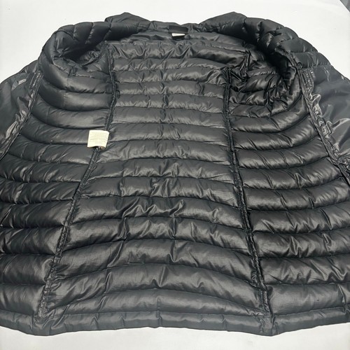 Abrigo Patagonia Puffer Mujer S Negro Plumón de Ganso Chaqueta Larga Invierno Cálido Embalable - Imagen 5 de 13