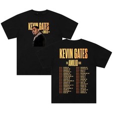Kevin Gates the Amilio Tour 2025 T-shirt Crewneck Short Sleeve Cotton Tee Women