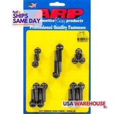 Arp 134-1505, Kit Black Chromoly Timing Cover Bolt Kit Fits Gm Lt1 6.2L 12Pt 