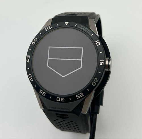 Tag Heuer Connected schwarz Smartwatch leere Batterie funktioniert nicht Trödel aus Japan - Bild 18 von 24