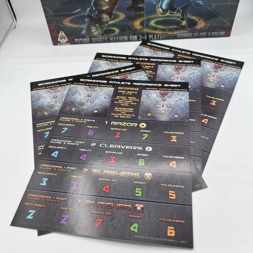 Frosch Was Spiele Slaugtherball Deluxe Brettspiel KOMPLETT KOSTENLOSER VERSAND - Bild 7 von 20