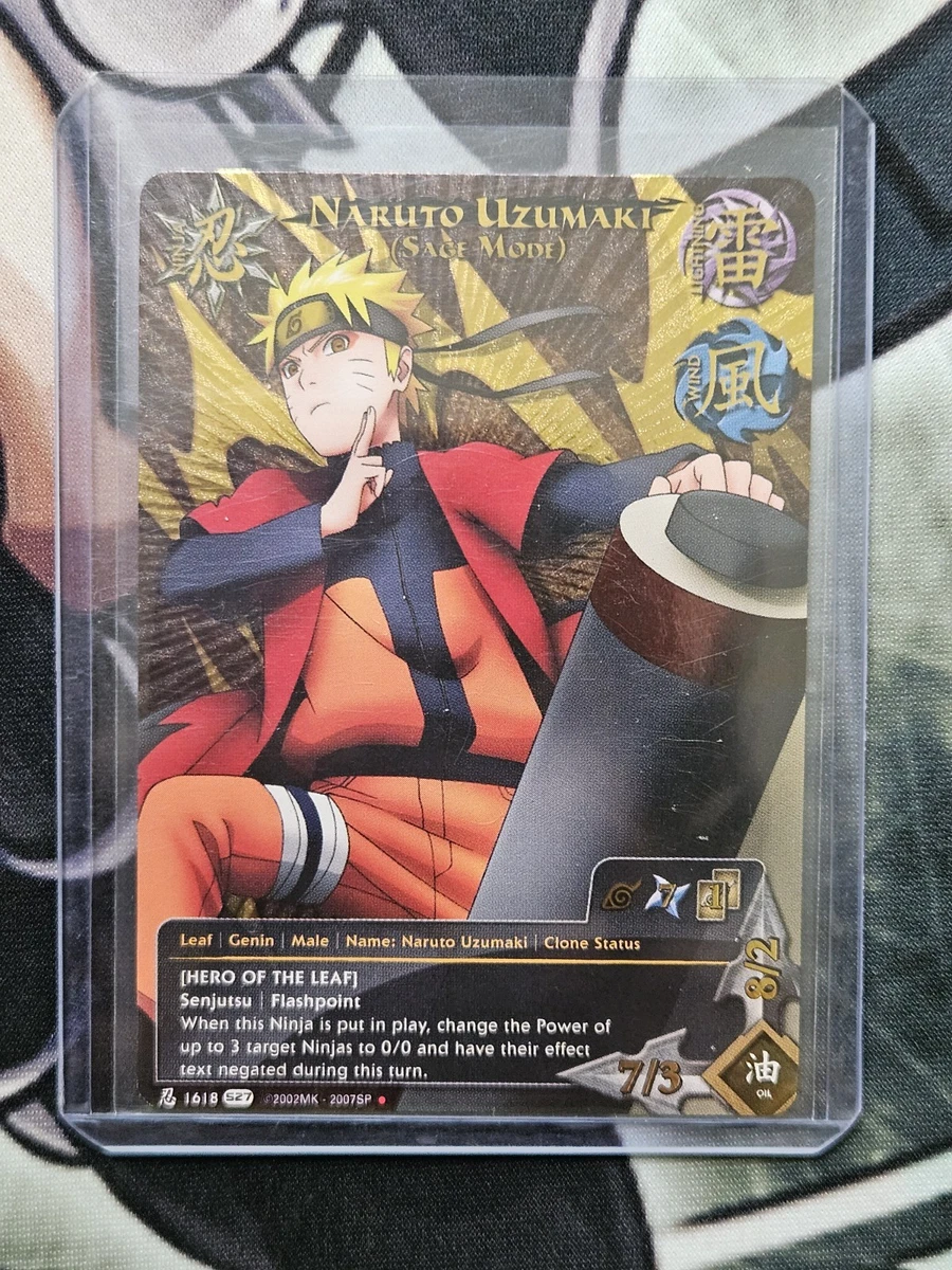 Preços baixos em Naruto CCG Super Raro Cartões Individuais de jogo
