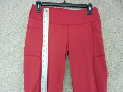 Skechers Active Bootcut Yoga Pants Red Stretch Women’s Size Medium - Picture 10 of 11