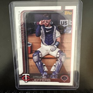 2025 Topps Series 1 339 Ryan Jeffers Golden Mirror Variation Minnesota Twins SSP