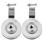  2 Pcsstainless Water Heater Kettle Temperature Control Bongo Drum Mount Boiling