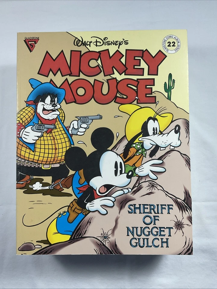 Álbum de cómics Gladstone Mickey Mouse Pato Donald años 90 color lote sellado Foto 2 de 4