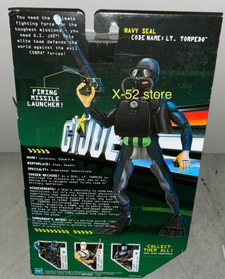 GI Joe 12in Navy Seal Code Name Lt Torpedo figure doll gijoe scuba