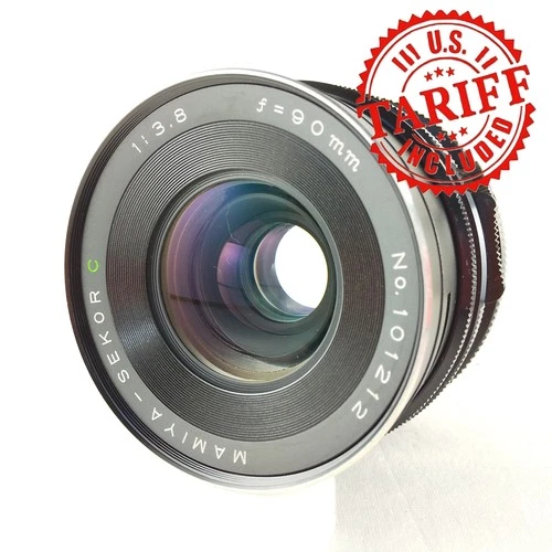 Test Pictures [Exc+5] Mamiya Sekor C 90mm f/3.8 Lens For RB67 Pro S From JAPAN