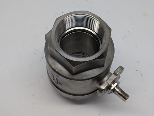 3" CF Ball Valve 1000 WOG Stainless Steel (USED). - Picture 6 of 8