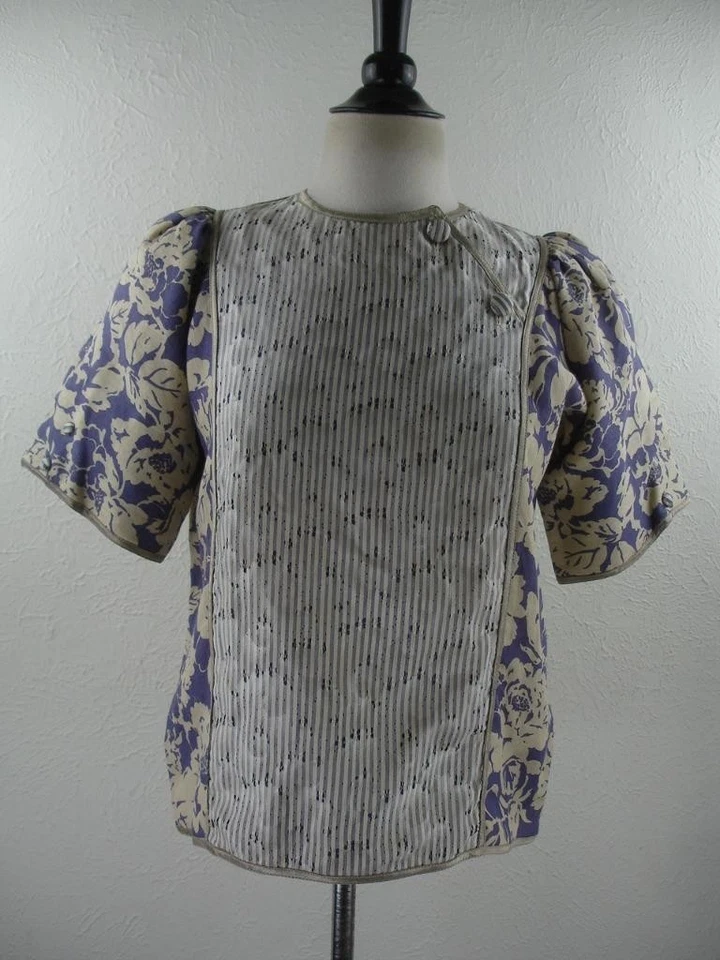 Conjunto de vestido de 2 piezas Geoffrey Beene de colección de los años 80 para mujer conjunto blusa falda lino Foto 2 de 4