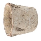 Rustic Bark Planters Succulent Arrangement Pot Round Flower Pots