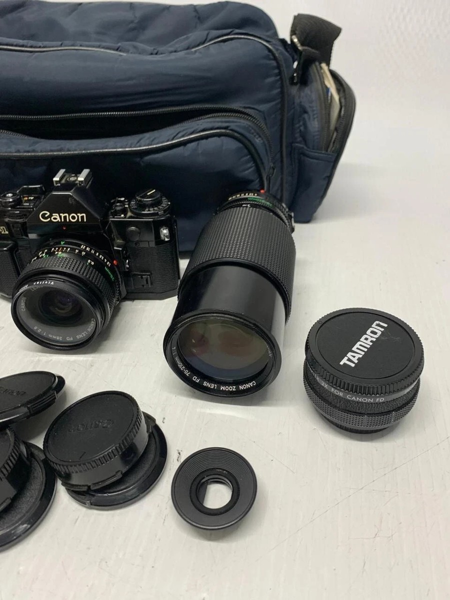 Canon　一眼レフカメラ A-1　ZOOMLENSFD70-210mm 1:4 Canon 一眼レフカメラ A-1 ZOOMLENSFD70-210mm 1:4 I♪ Canon キャノン