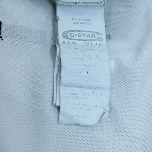 Vintage G-STAR RAW BLUE SWEATSHIRT WOMENS XL - Picture 8 of 8