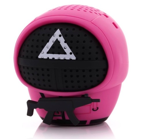 Bitty Boomers Netflix Squid Game Pink Masked Soldier Mini Bluetooth Speaker - Picture 7 of 19