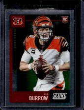 2020 Chronicles Joe Burrow Score Update Rookies RC Rookie #441 Bengals