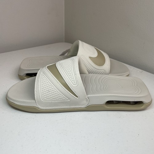 Nike Herren Größe 8 Air Max Cirro Schlappen Hell Knochen Kalkstein Beige Neu mit Etikett - Bild 8 von 10