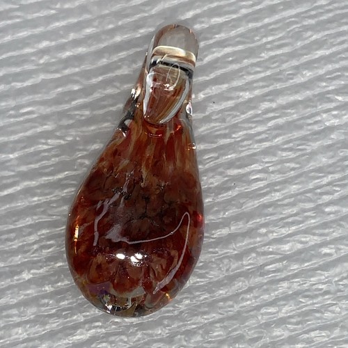 Menge 3 dichroitische Glas Anhänger verschmolzen Handarbeit Lampwork - Bild 5 von 10