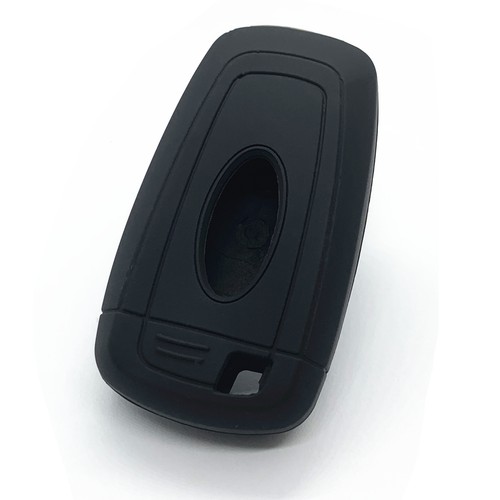2Pcs Black Silicone For Ford Fusion Explorer 5 Buttons Smart Key Case Fob Cover - Picture 2 of 6
