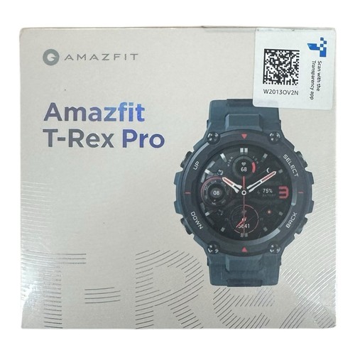 Amazfit T-Rex Pro Smart Watch - Rugged Outdoor GPS Watch, Steel Blue - Picture 3 of 6