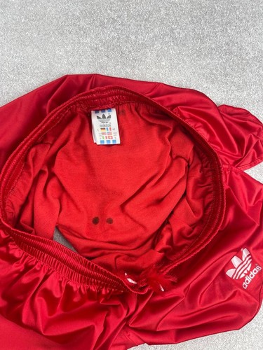 Adidas Vintage 80's Running Sprinter Shorts Red Size S/M - Picture 13 of 14